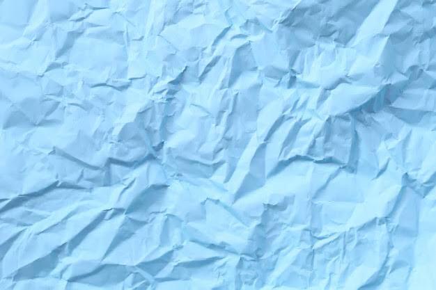 Blue Artic Colour of Wrinkled Paper